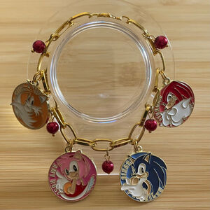 Sonic the Hedgehog Charm Bracelet